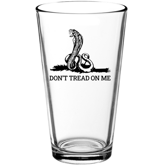 Don't Tread On Me Pint Glass - We Love Your Gift