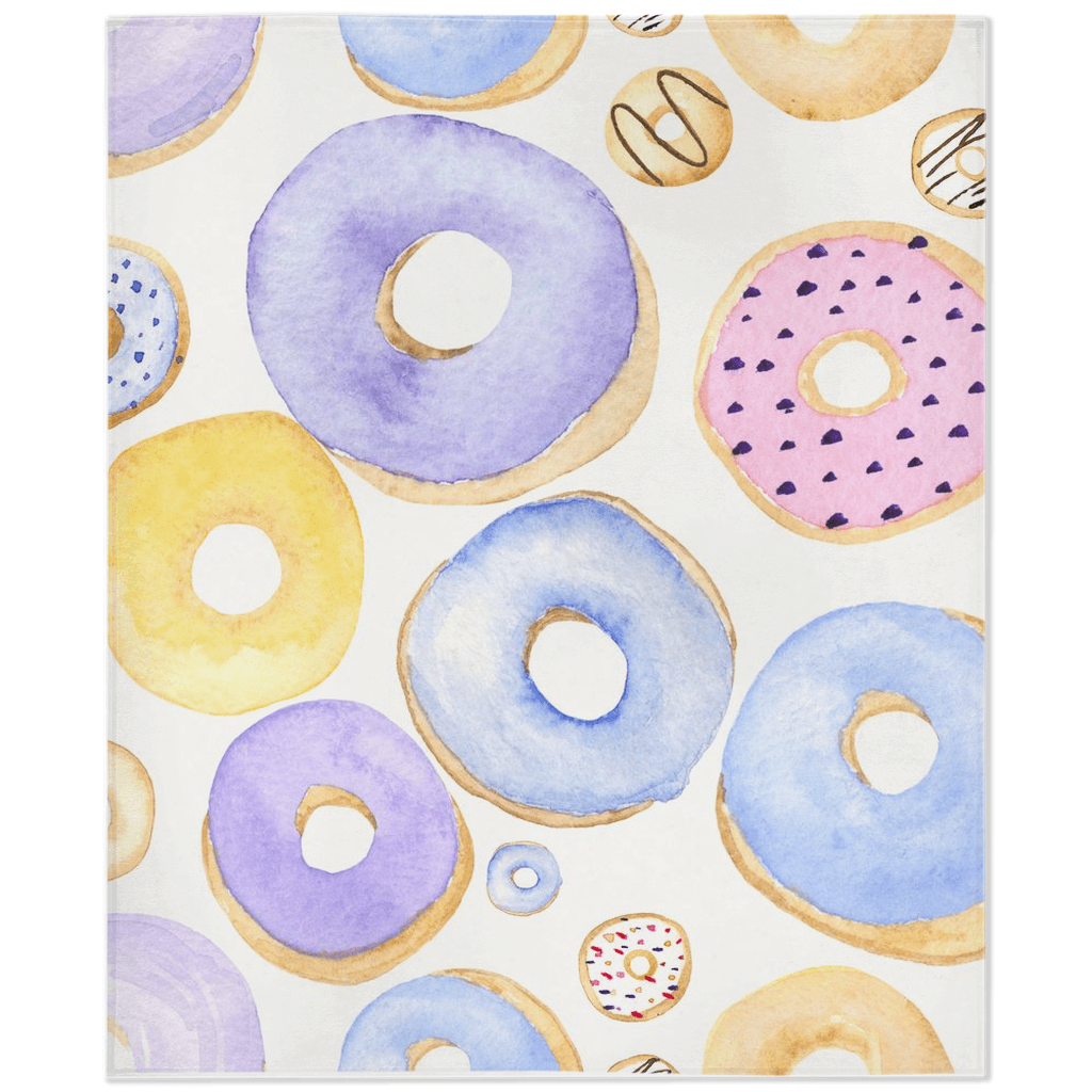 Donuts Minky Blankets - We Love Your Gift