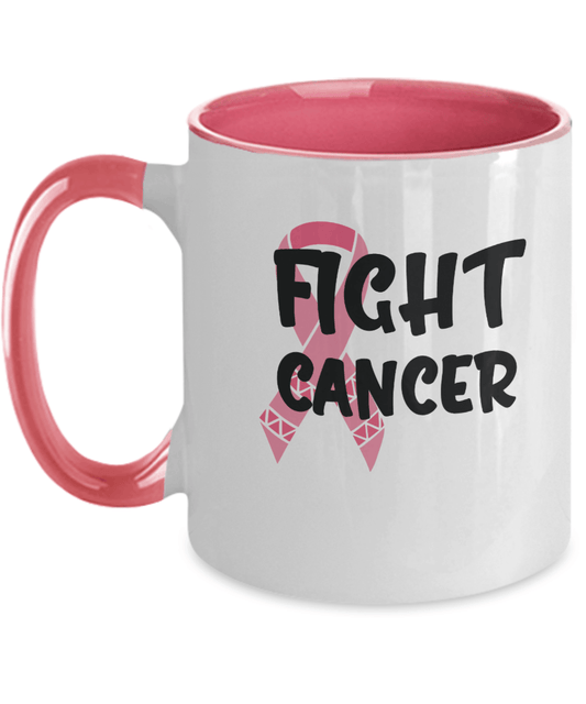 Fight Cancer Pink Mug - We Love Your Gift