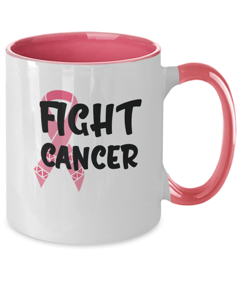 Fight Cancer Pink Mug - We Love Your Gift