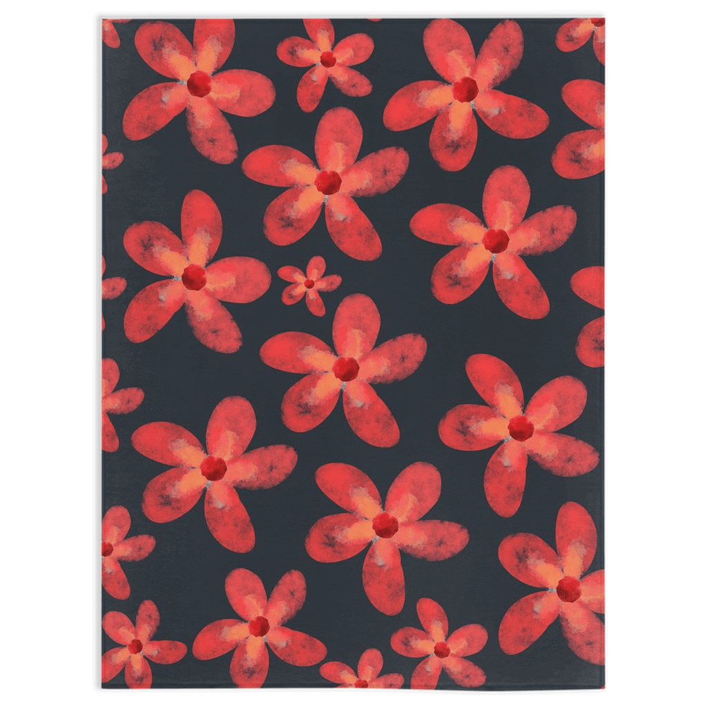 Floral Minky Blankets - We Love Your Gift