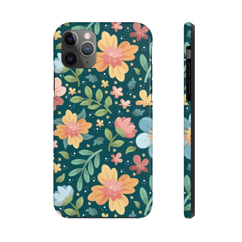 Floral Tough Phone Case - Super-Cute & Impact Resistant for iPhones & Samsung - We Love Your Gift