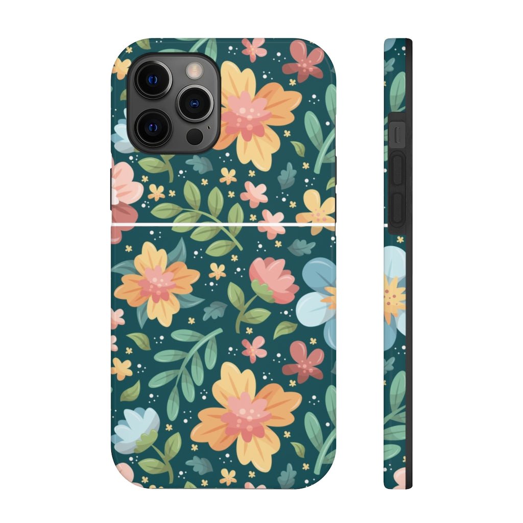 Floral Tough Phone Case - Super-Cute & Impact Resistant for iPhones & Samsung - We Love Your Gift