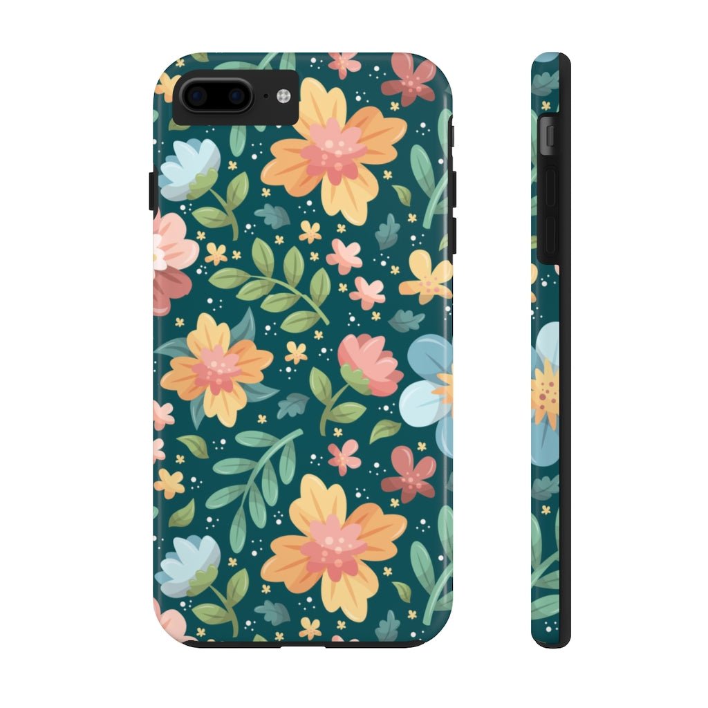 Floral Tough Phone Case - Super-Cute & Impact Resistant for iPhones & Samsung - We Love Your Gift