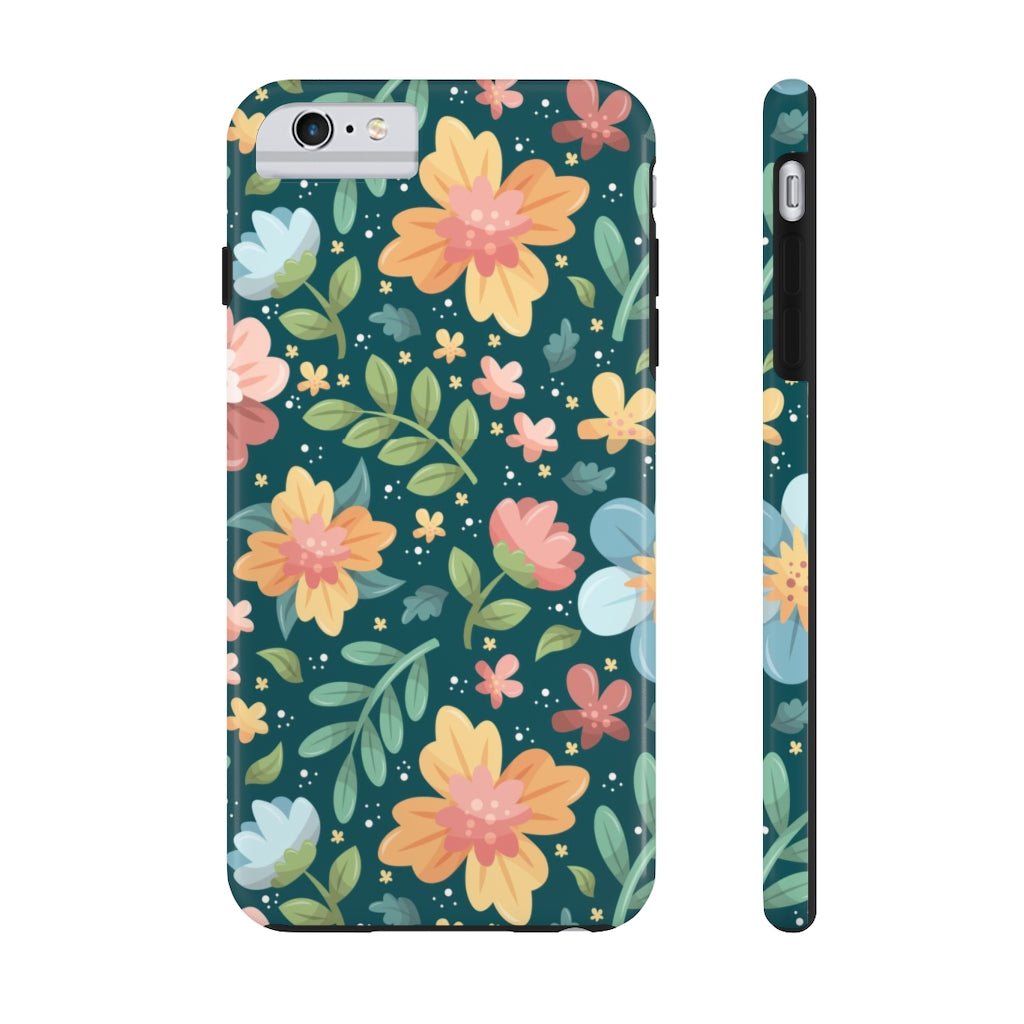 Floral Tough Phone Case - Super-Cute & Impact Resistant for iPhones & Samsung - We Love Your Gift