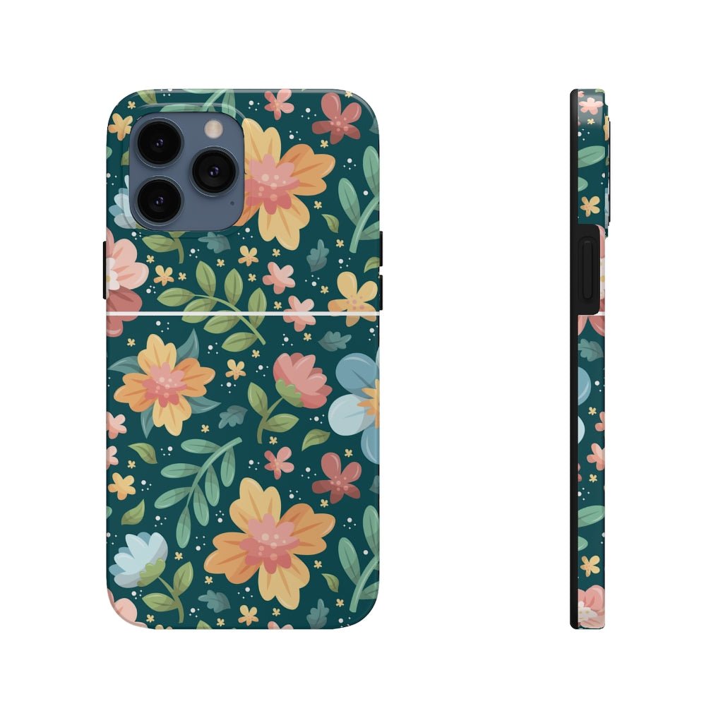 Floral Tough Phone Case - Super-Cute & Impact Resistant for iPhones & Samsung - We Love Your Gift