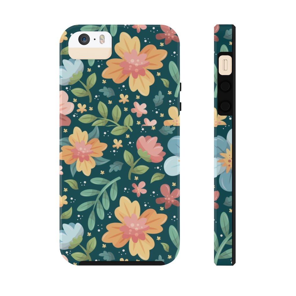 Floral Tough Phone Case - Super-Cute & Impact Resistant for iPhones & Samsung - We Love Your Gift