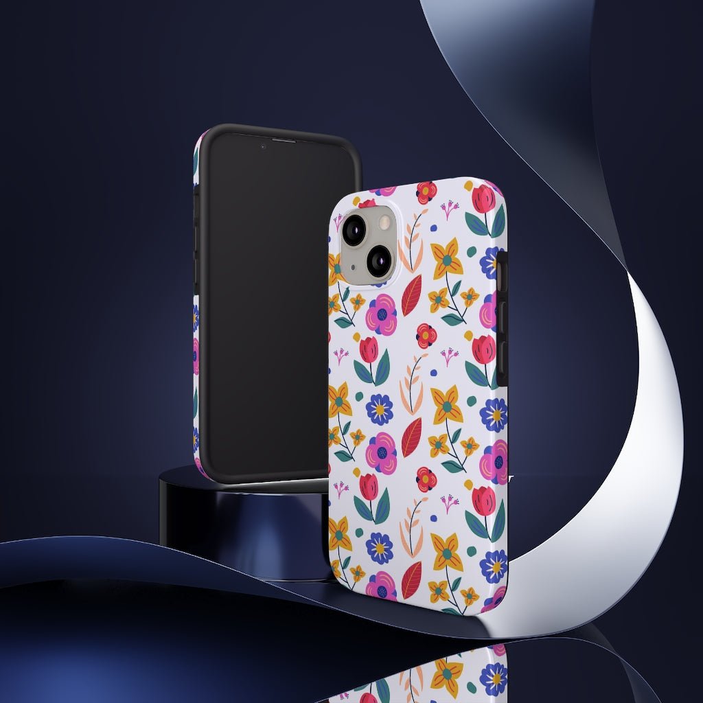 Flower Tough Phone Case - Super-Cute & Impact Resistant for iPhones & Samsung - We Love Your Gift