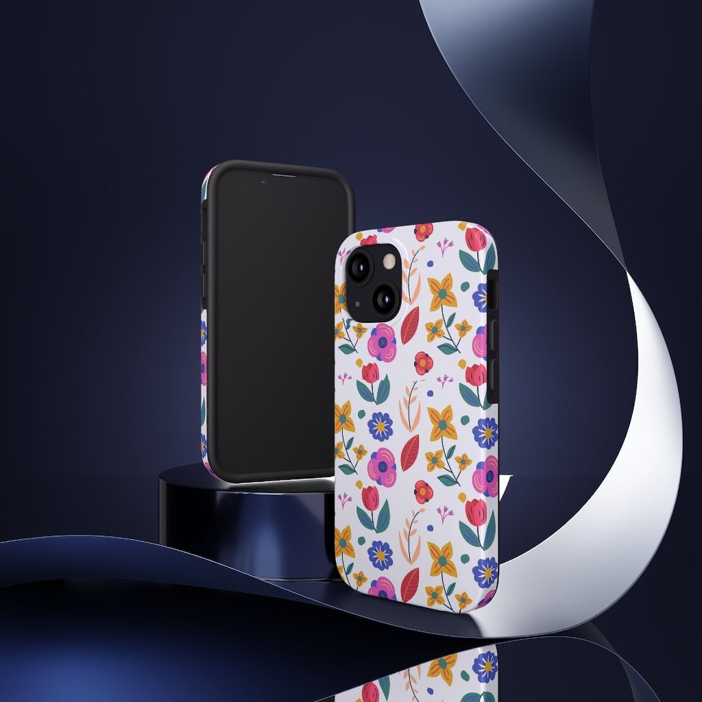 Flower Tough Phone Case - Super-Cute & Impact Resistant for iPhones & Samsung - We Love Your Gift