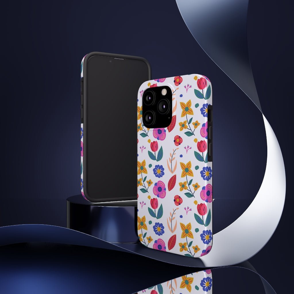 Flower Tough Phone Case - Super-Cute & Impact Resistant for iPhones & Samsung - We Love Your Gift