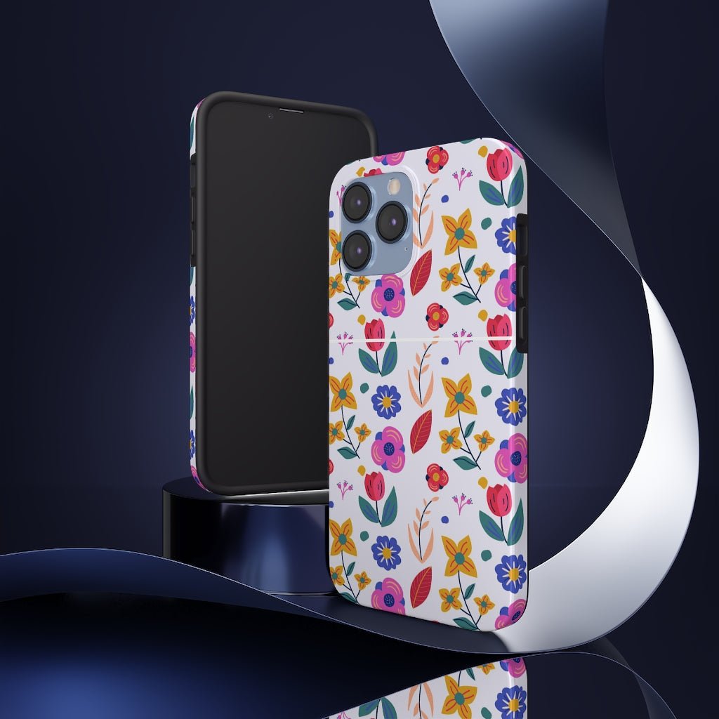 Flower Tough Phone Case - Super-Cute & Impact Resistant for iPhones & Samsung - We Love Your Gift