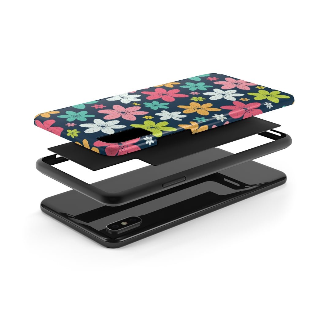 Flowers Tough Phone Case - Super-Cute & Impact Resistant for iPhones & Samsung - We Love Your Gift