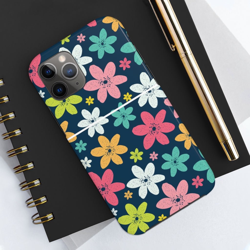 Flowers Tough Phone Case - Super-Cute & Impact Resistant for iPhones & Samsung - We Love Your Gift