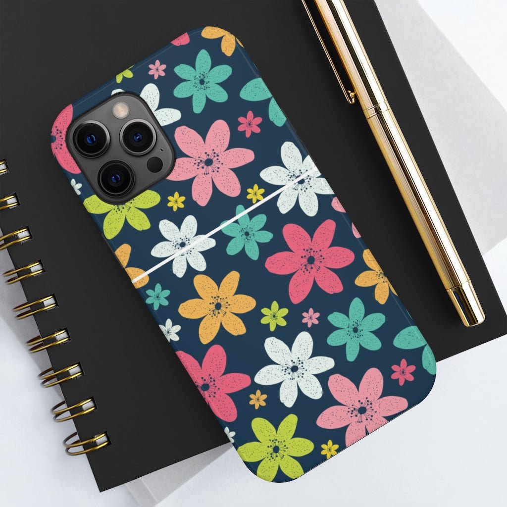 Flowers Tough Phone Case - Super-Cute & Impact Resistant for iPhones & Samsung - We Love Your Gift