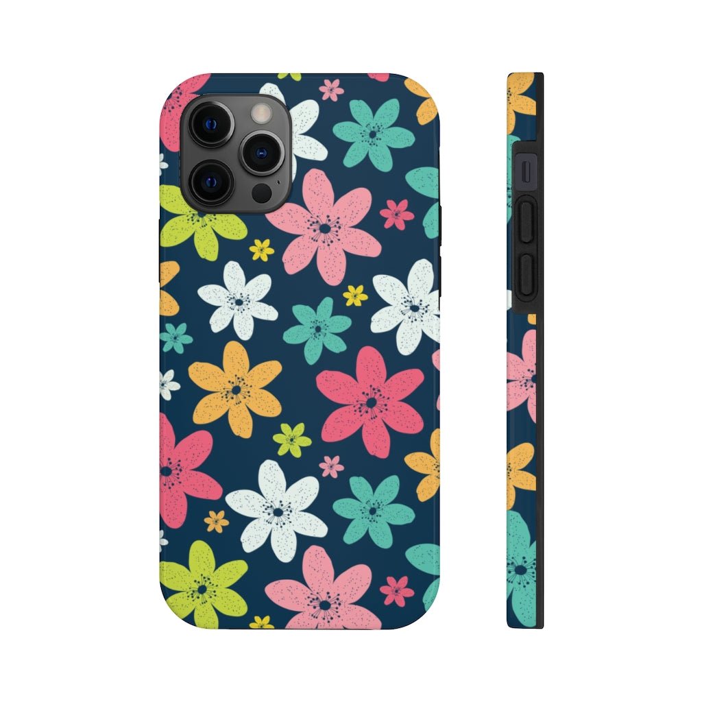 Flowers Tough Phone Case - Super-Cute & Impact Resistant for iPhones & Samsung - We Love Your Gift