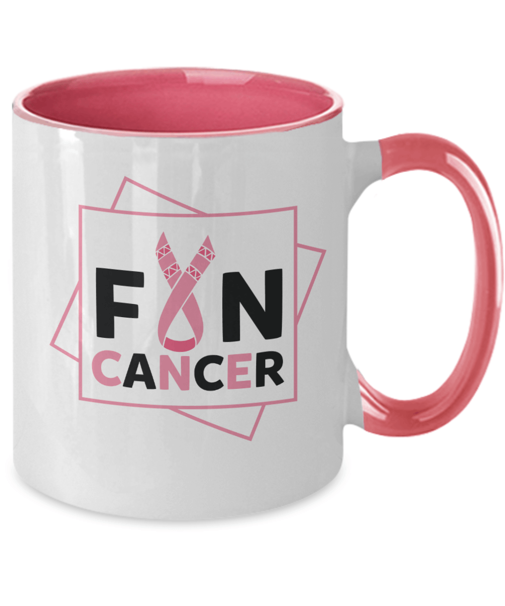 Fun Cancer Pink Mug - We Love Your Gift