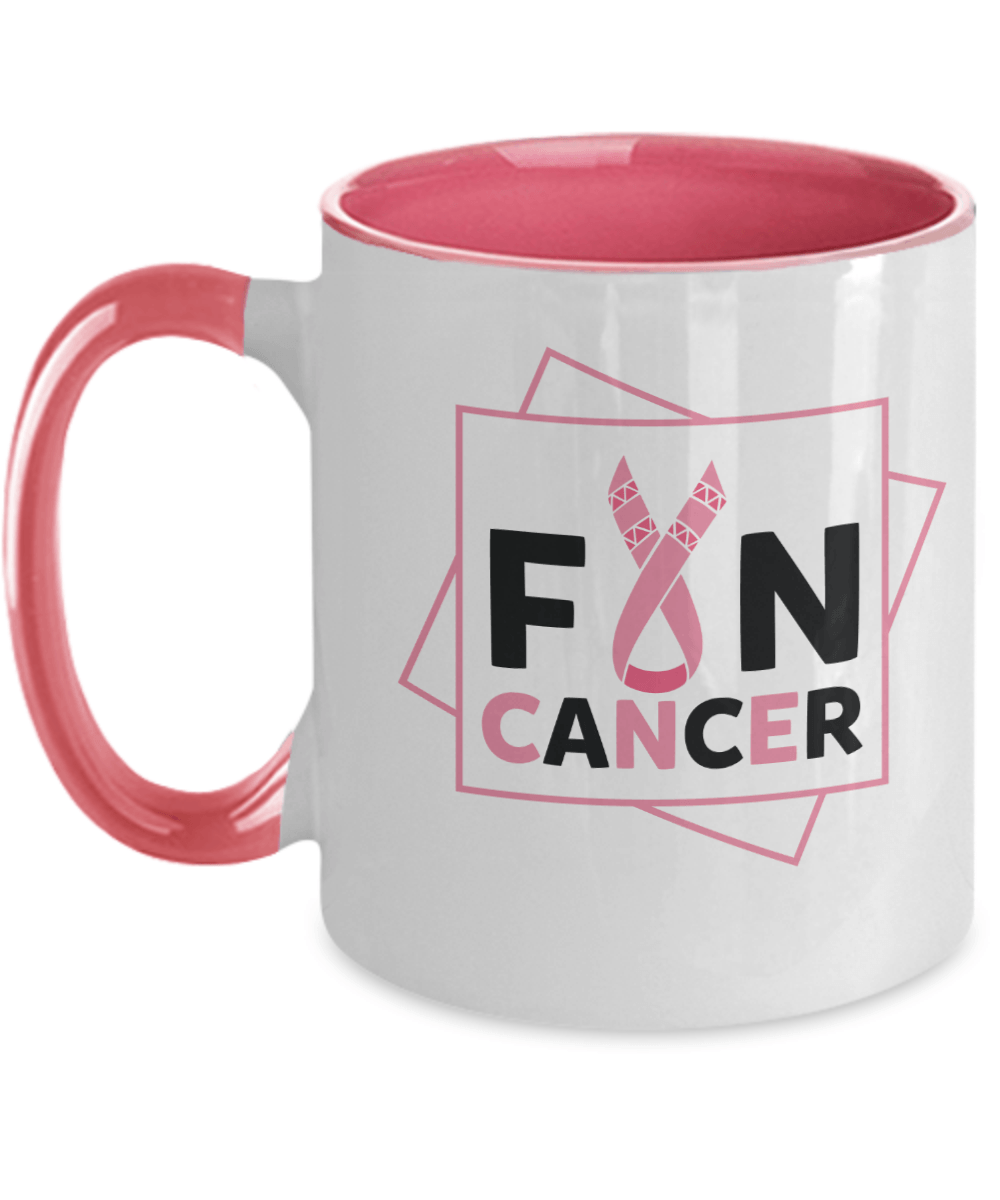 Fun Cancer Pink Mug - We Love Your Gift