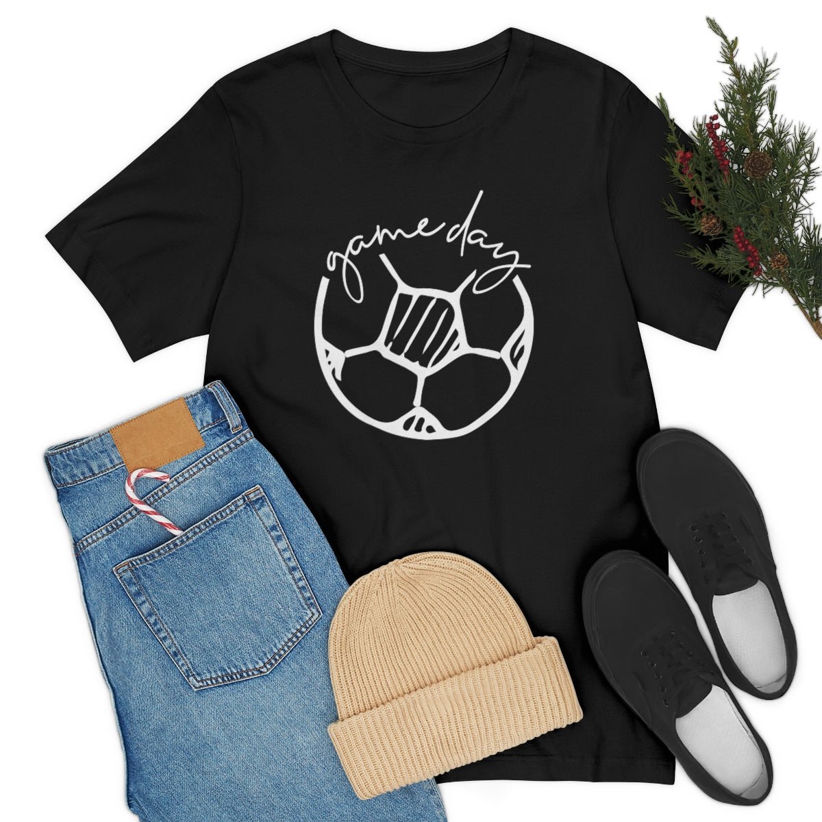 Gameday Soccer Ball Sports Tshirt - We Love Your Gift