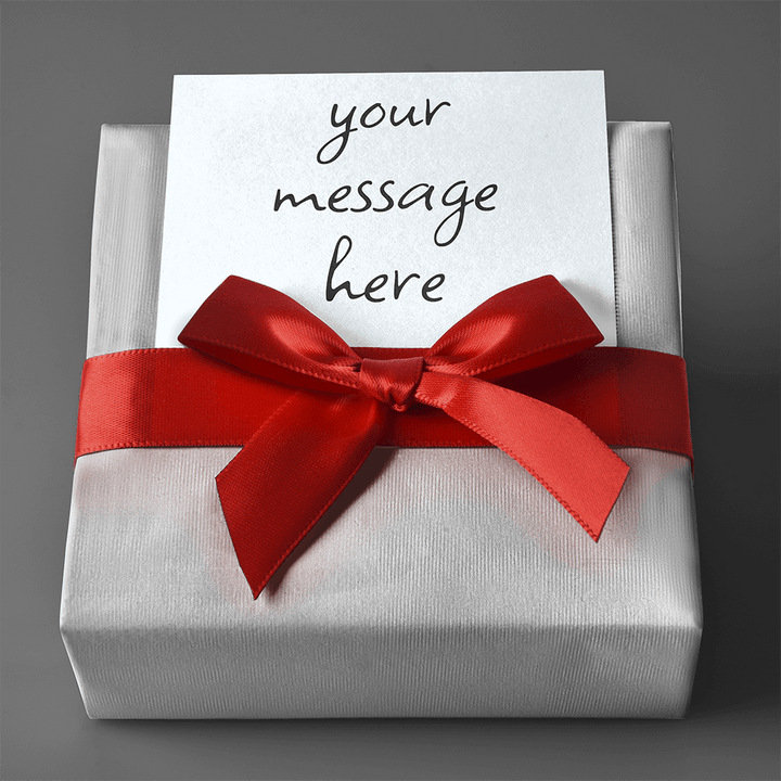 Gift Wrap with Personalized Message - We Love Your Gift