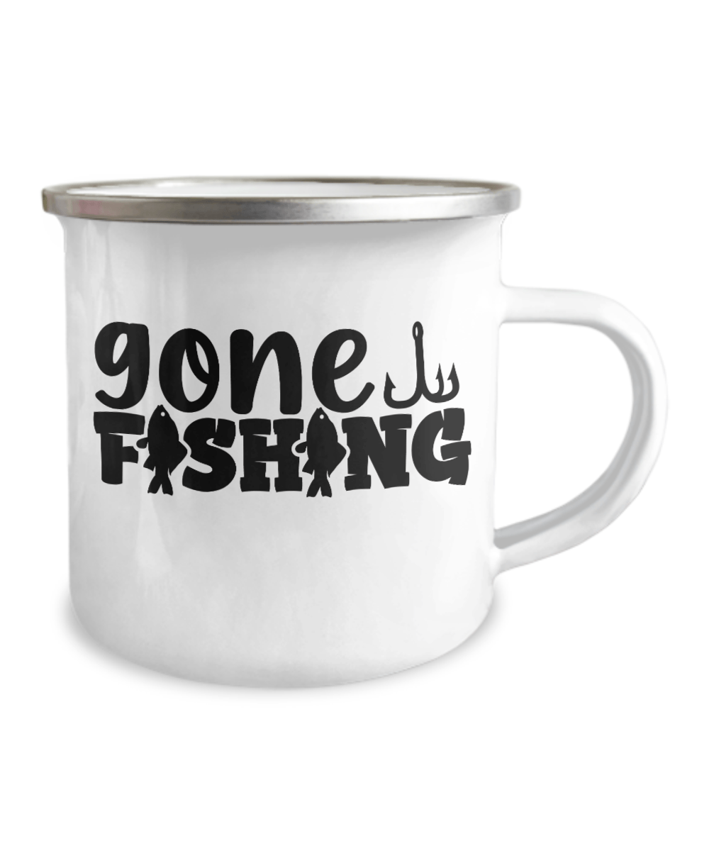 Gone Fishing Camper Mug - We Love Your Gift