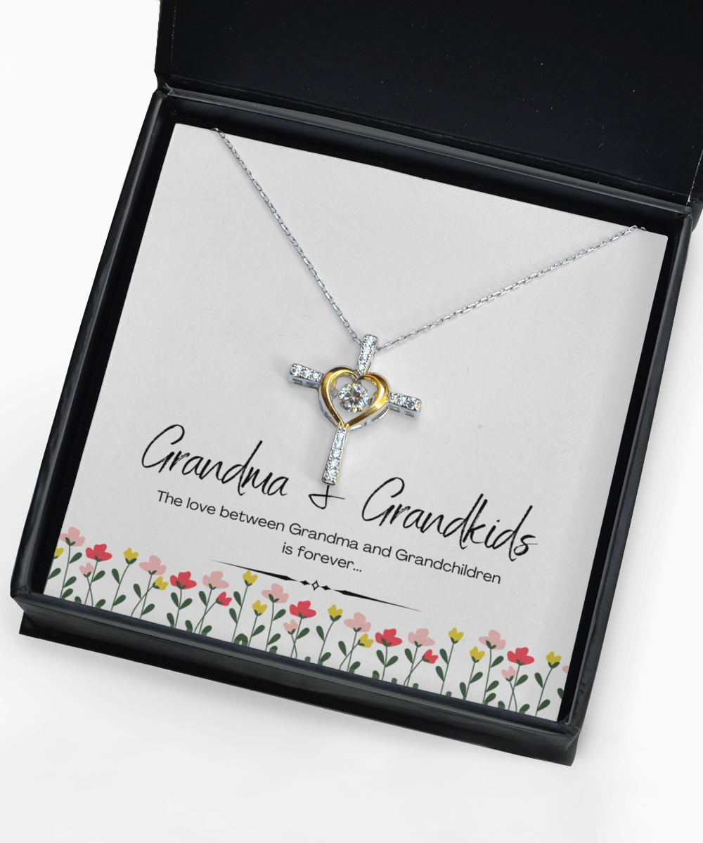 Grandma & Grandkids Gift Jewelry with Message Card - We Love Your Gift