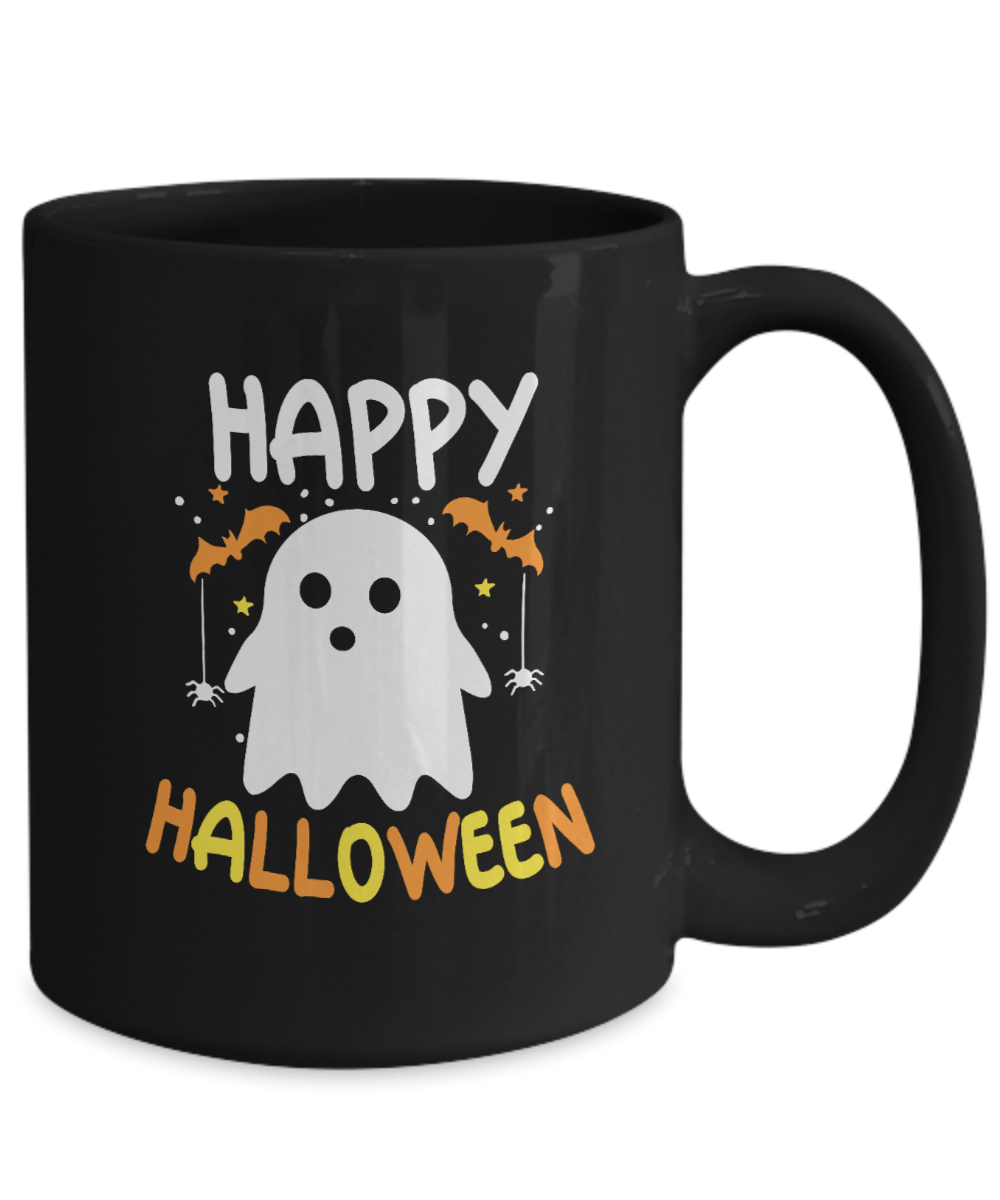 Happy Halloween Black Mug - We Love Your Gift