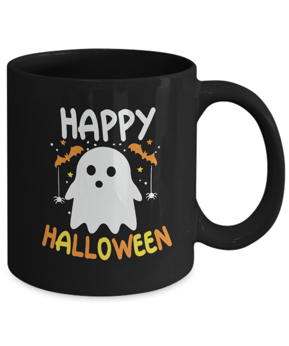 Happy Halloween Black Mug - We Love Your Gift