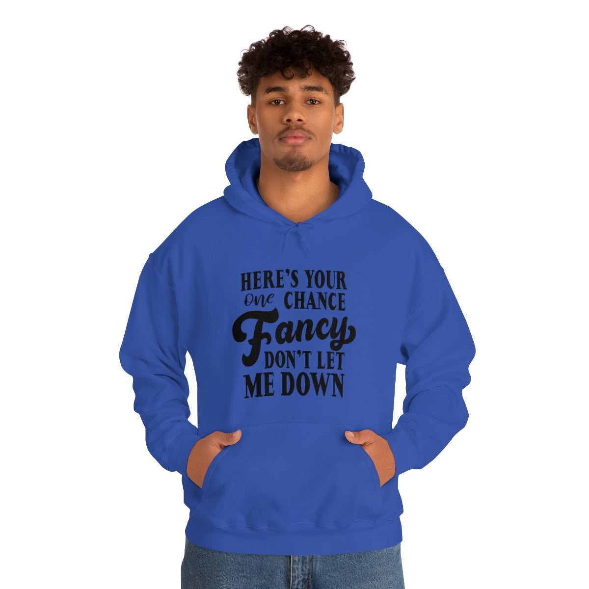 Here's Your One Chance Fancy, Don't Let Me Down Hoodie - We Love Your Gift