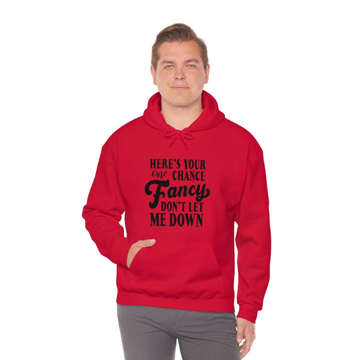 Here's Your One Chance Fancy, Don't Let Me Down Hoodie - We Love Your Gift