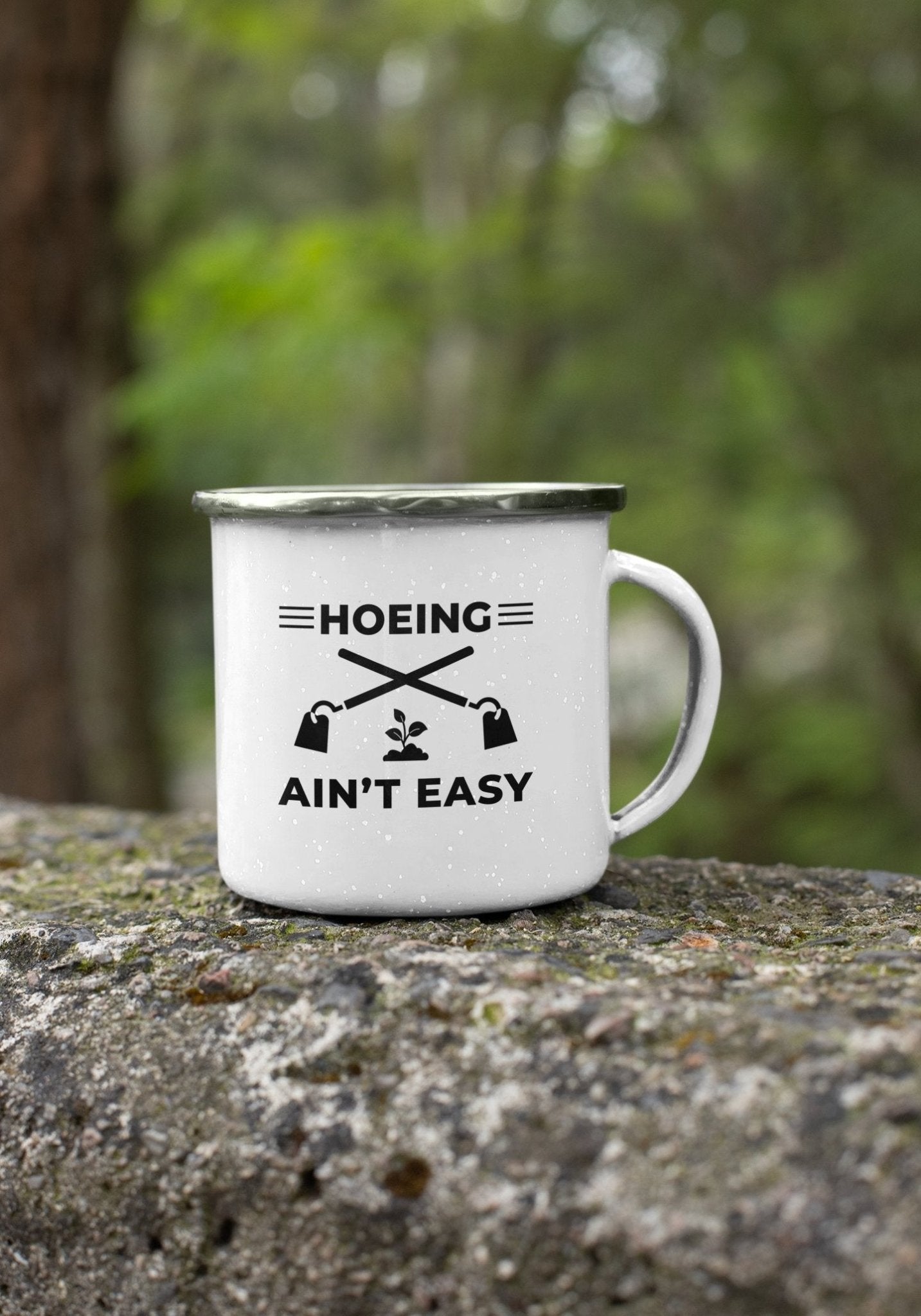 Hoeing Ain't Easy Coffee Mug - We Love Your Gift