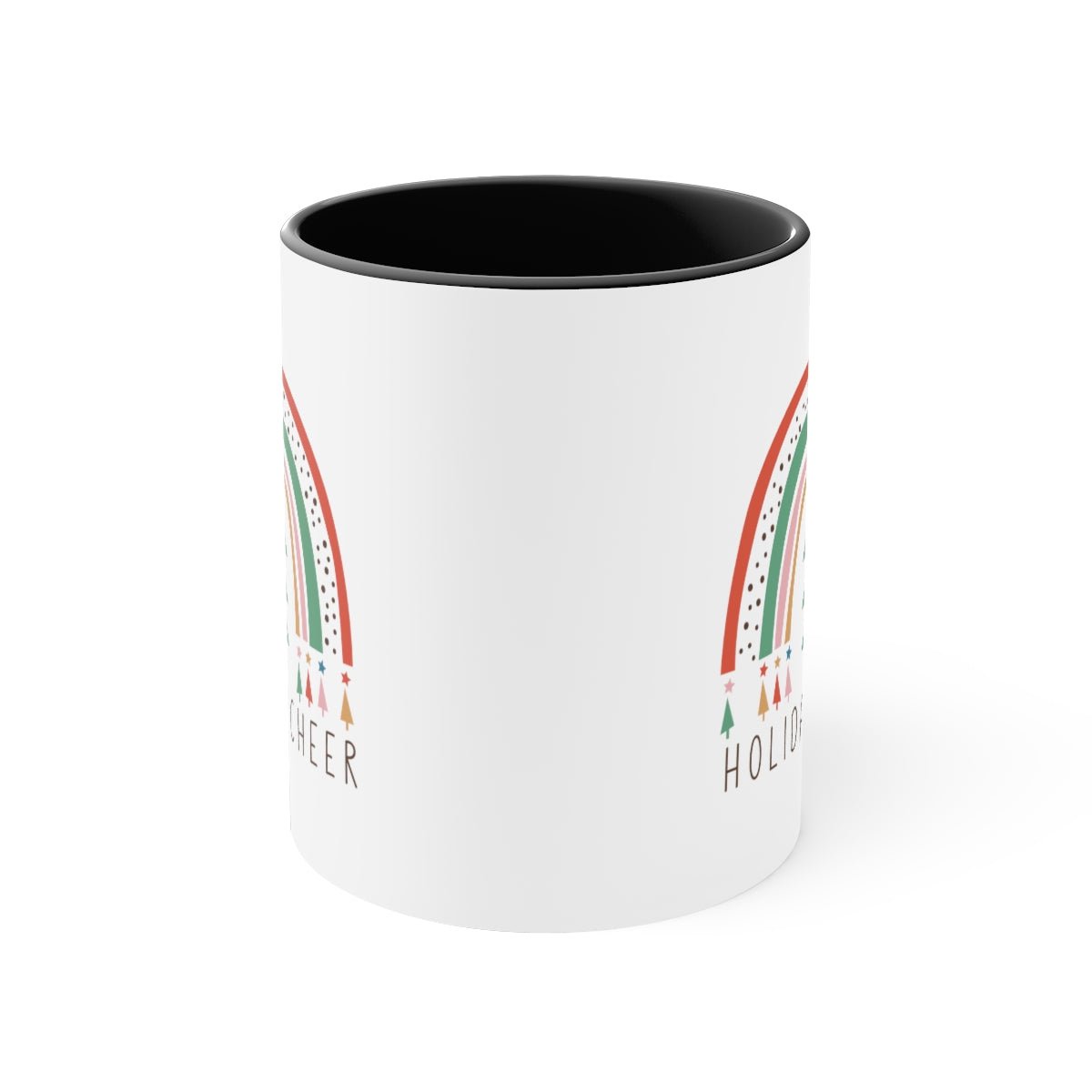 Holiday Cheer - Color Handled Funny Mug - We Love Your Gift