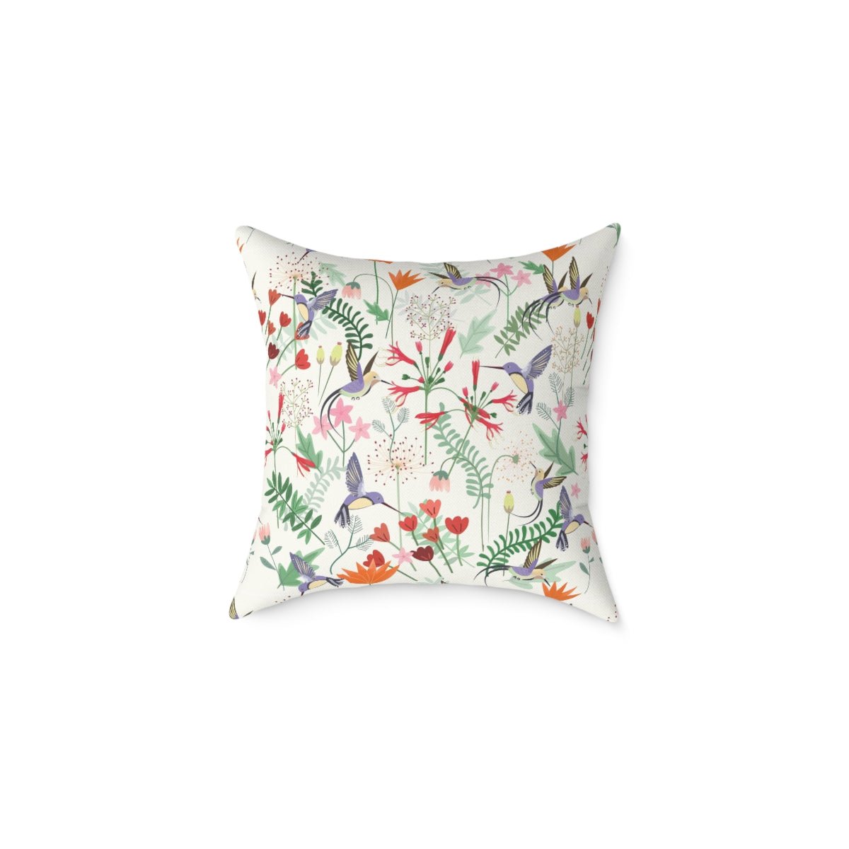 Hummingbirds Garden Pillow - We Love Your Gift