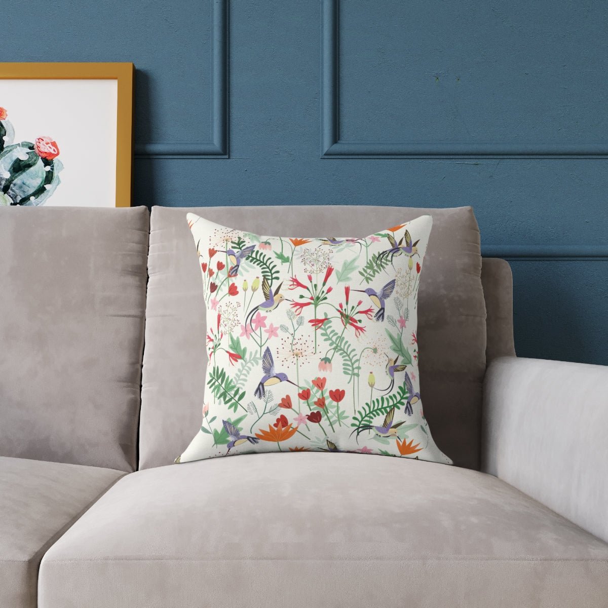 Hummingbirds Garden Pillow - We Love Your Gift