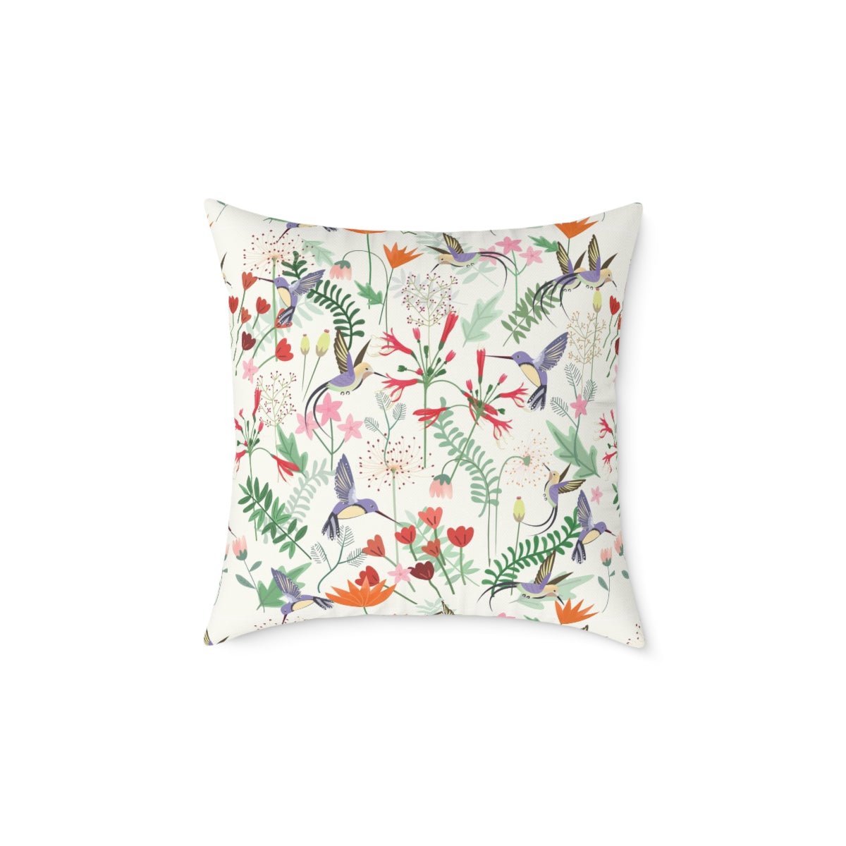 Hummingbirds Garden Pillow - We Love Your Gift