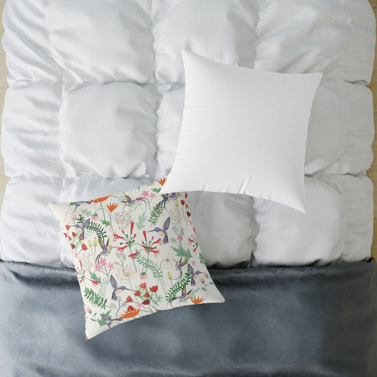 Hummingbirds Garden Pillow - We Love Your Gift