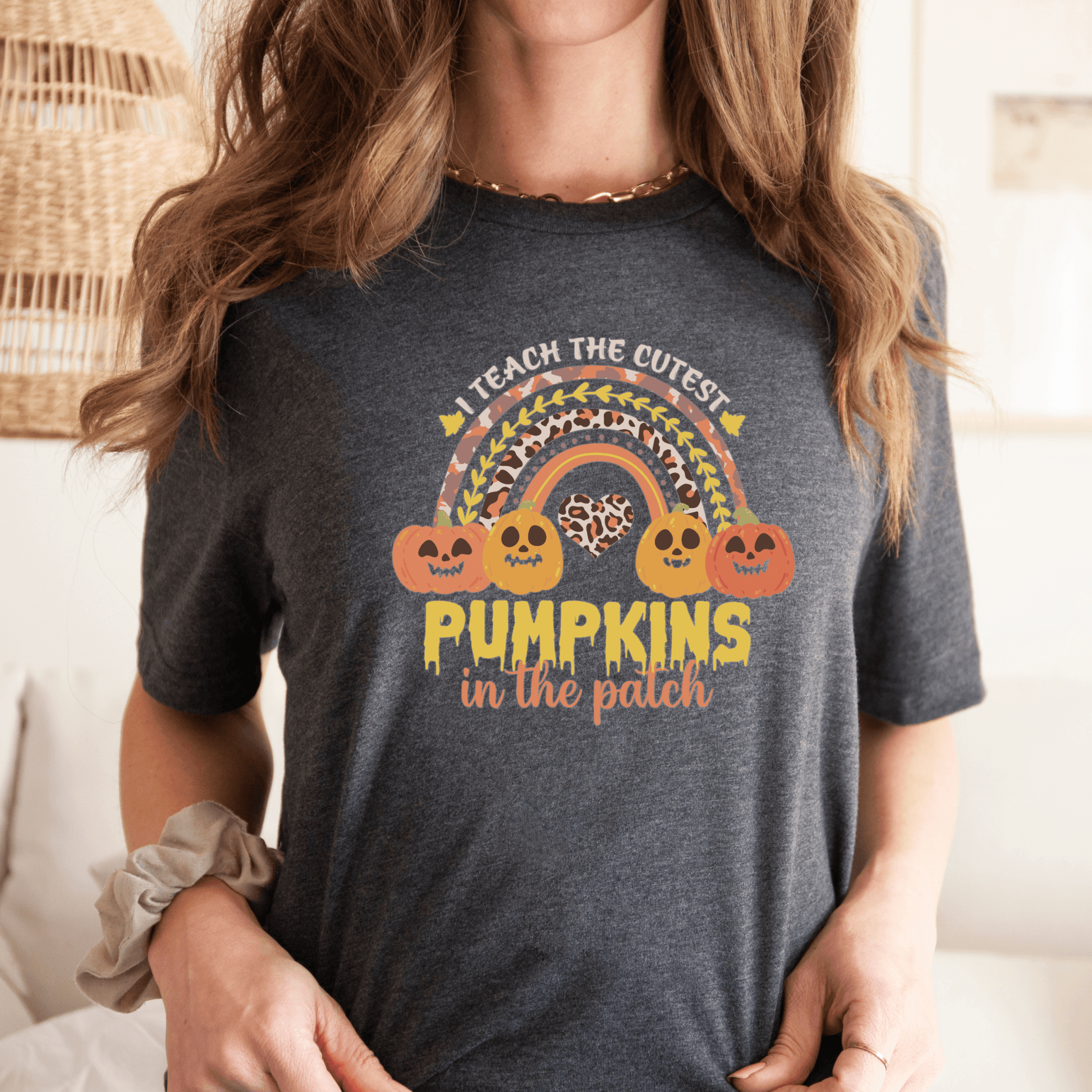 I Teach the Cutest Pumpkin in the Patch Shirt Print for Fall - We Love Your Gift