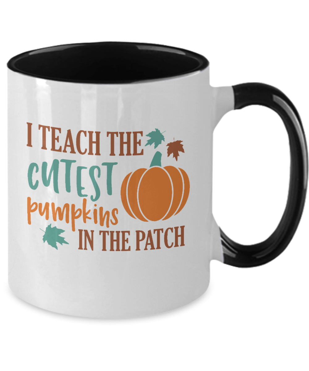 I Teach the Cutest Pumpkins In The Patch Halloween Mug - We Love Your Gift