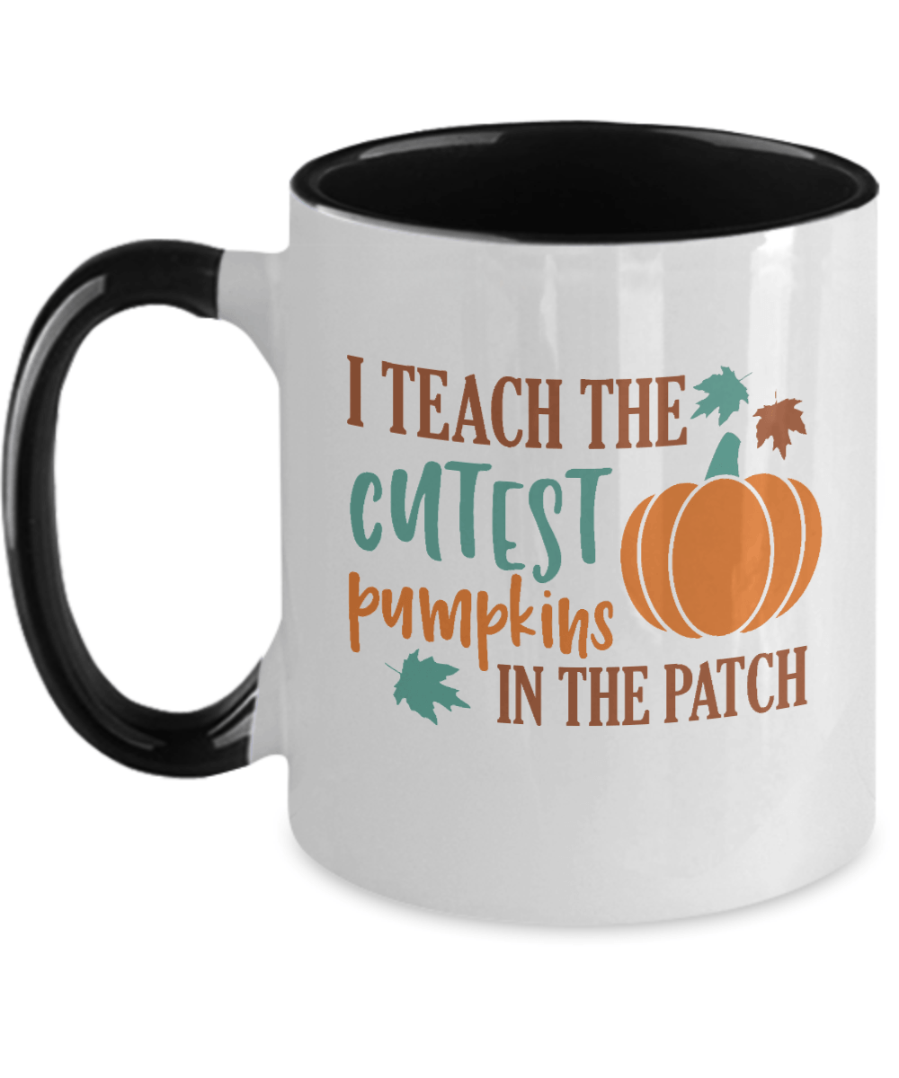 I Teach the Cutest Pumpkins In The Patch Halloween Mug - We Love Your Gift