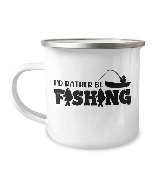 I'd Rather Be Fishing Camper Mug - We Love Your Gift