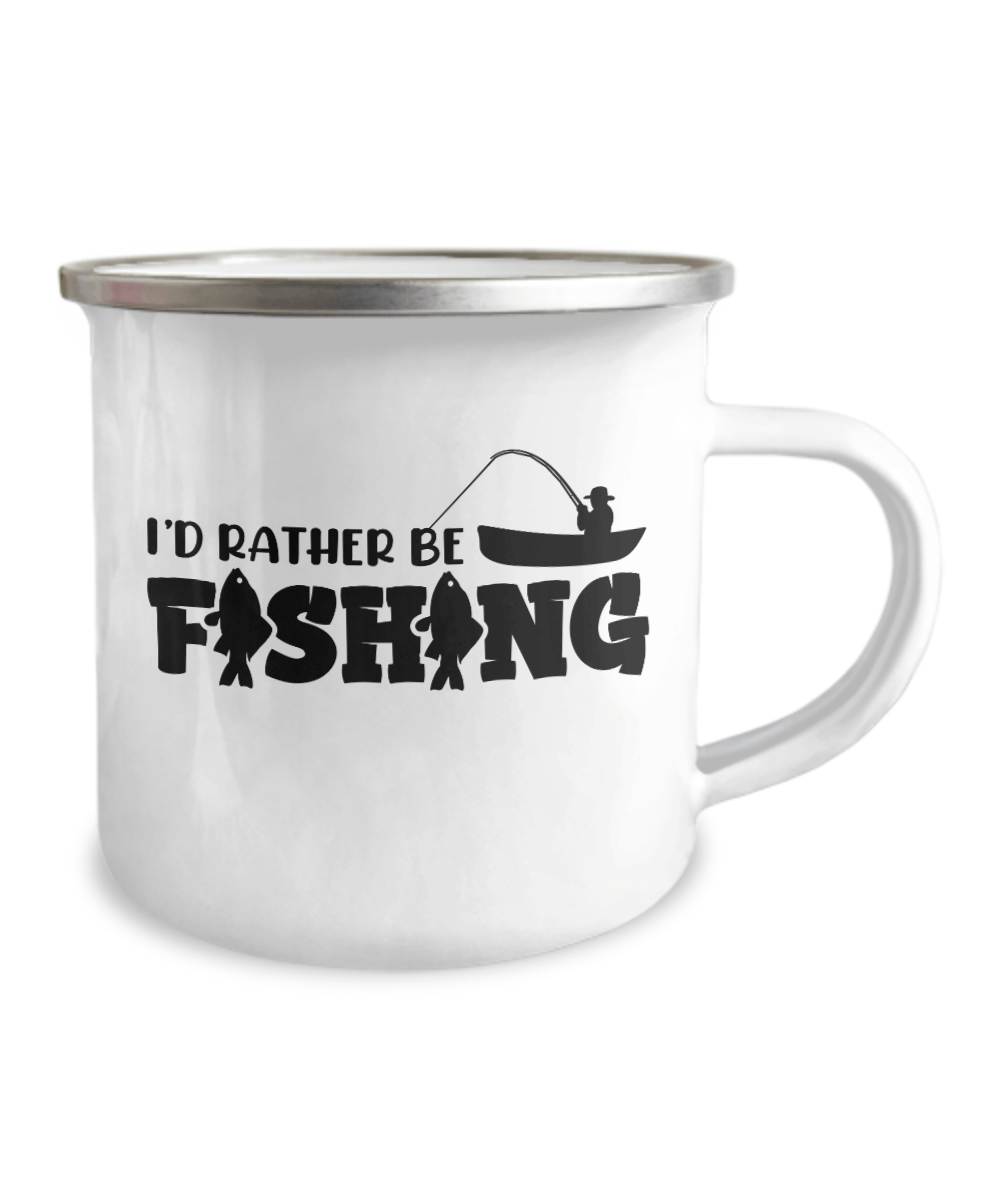 I'd Rather Be Fishing Camper Mug - We Love Your Gift