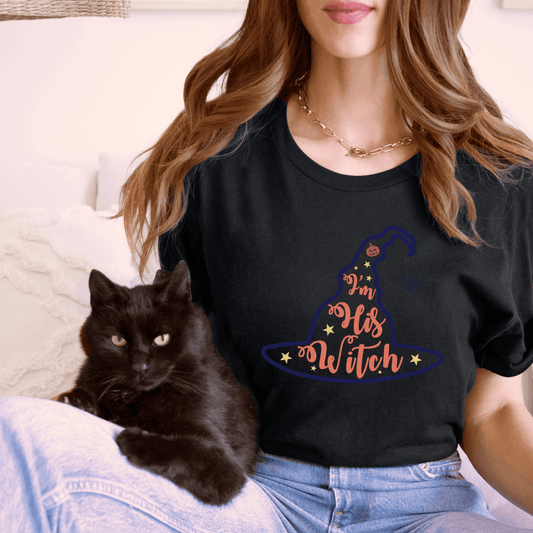 I'm His WITCH Shirt Print for Fall - We Love Your Gift