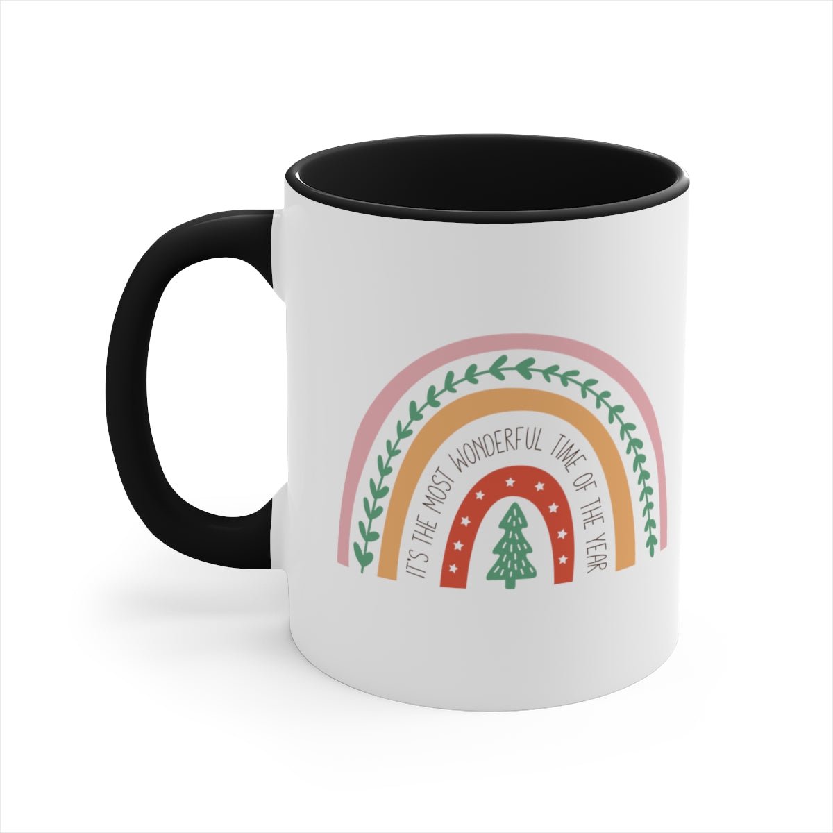 It's the Most Wonderful Time of the Year - Color Handled Funny Mug - We Love Your Gift