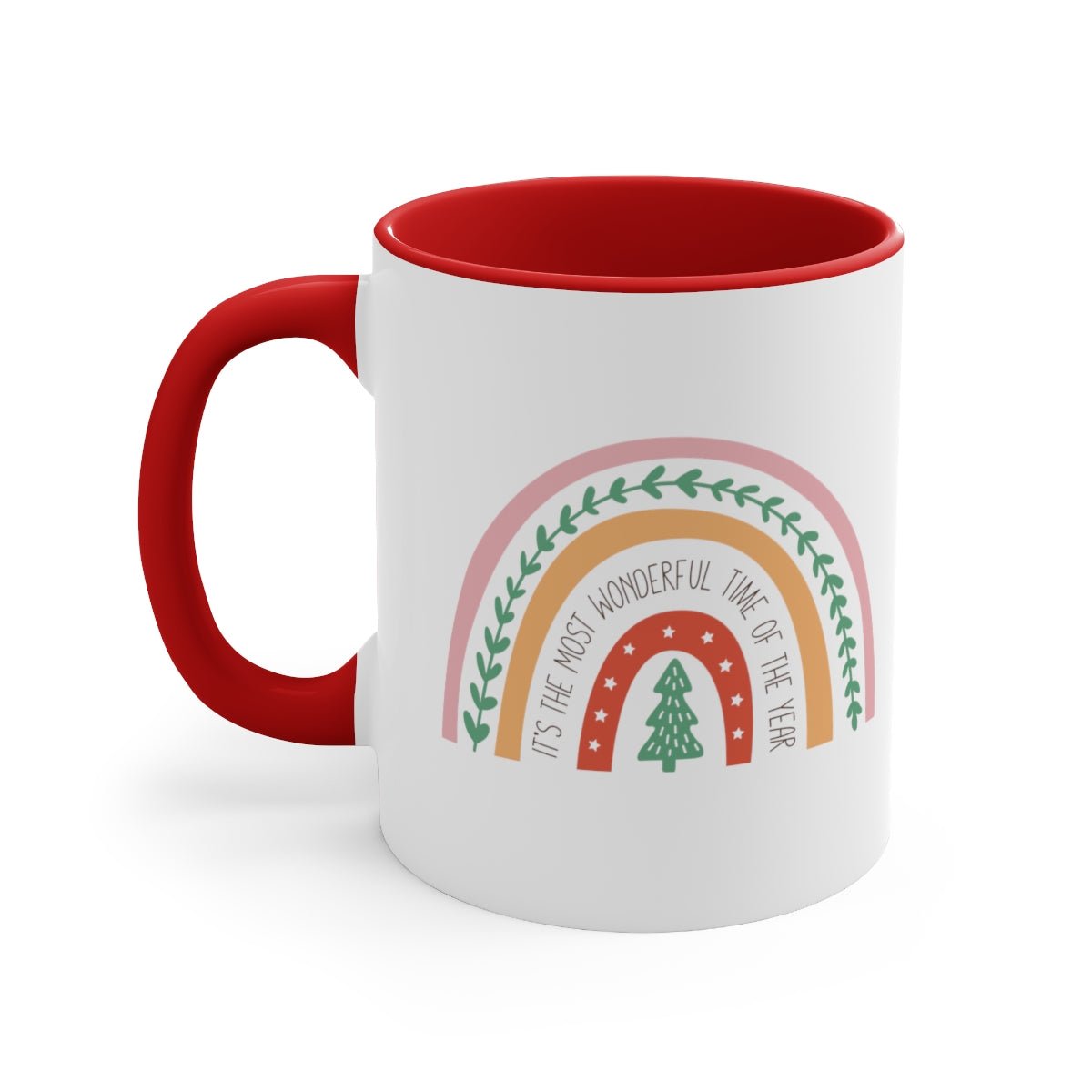 It's the Most Wonderful Time of the Year - Color Handled Funny Mug - We Love Your Gift