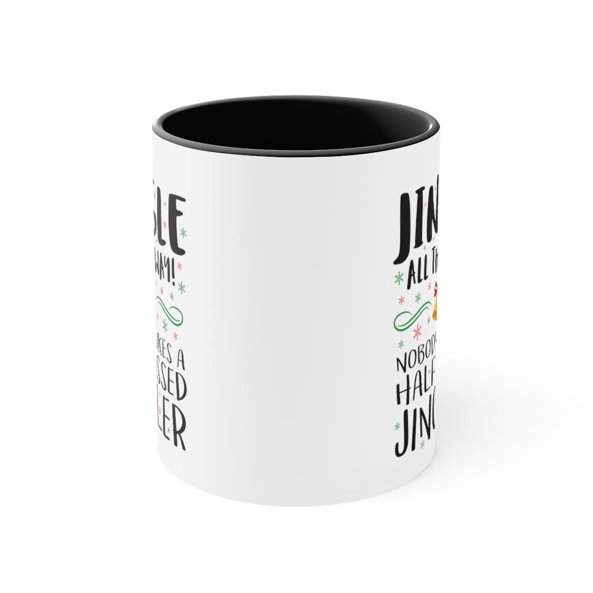 Jingle All the Way - Color Handled Holiday Mug - We Love Your Gift