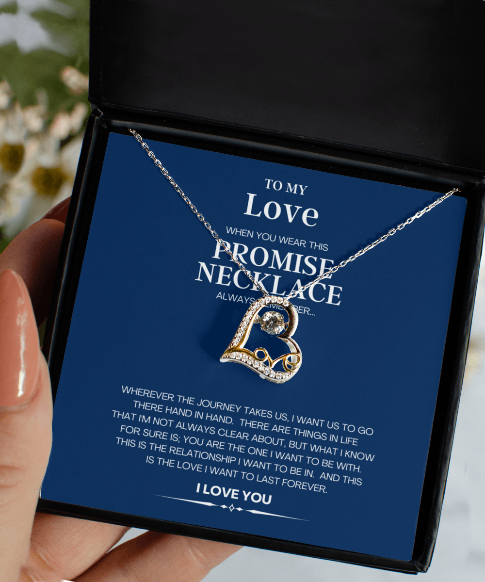 Love Necklace Jewelry Gift Idea with Message Card - We Love Your Gift