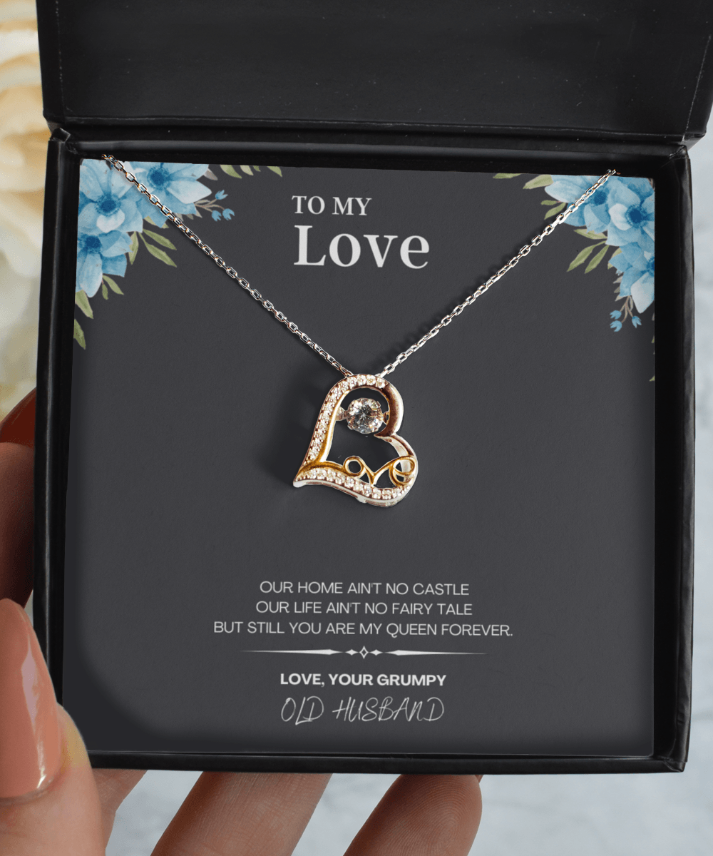 Love Necklace Jewelry Gift Idea with Message Card - We Love Your Gift