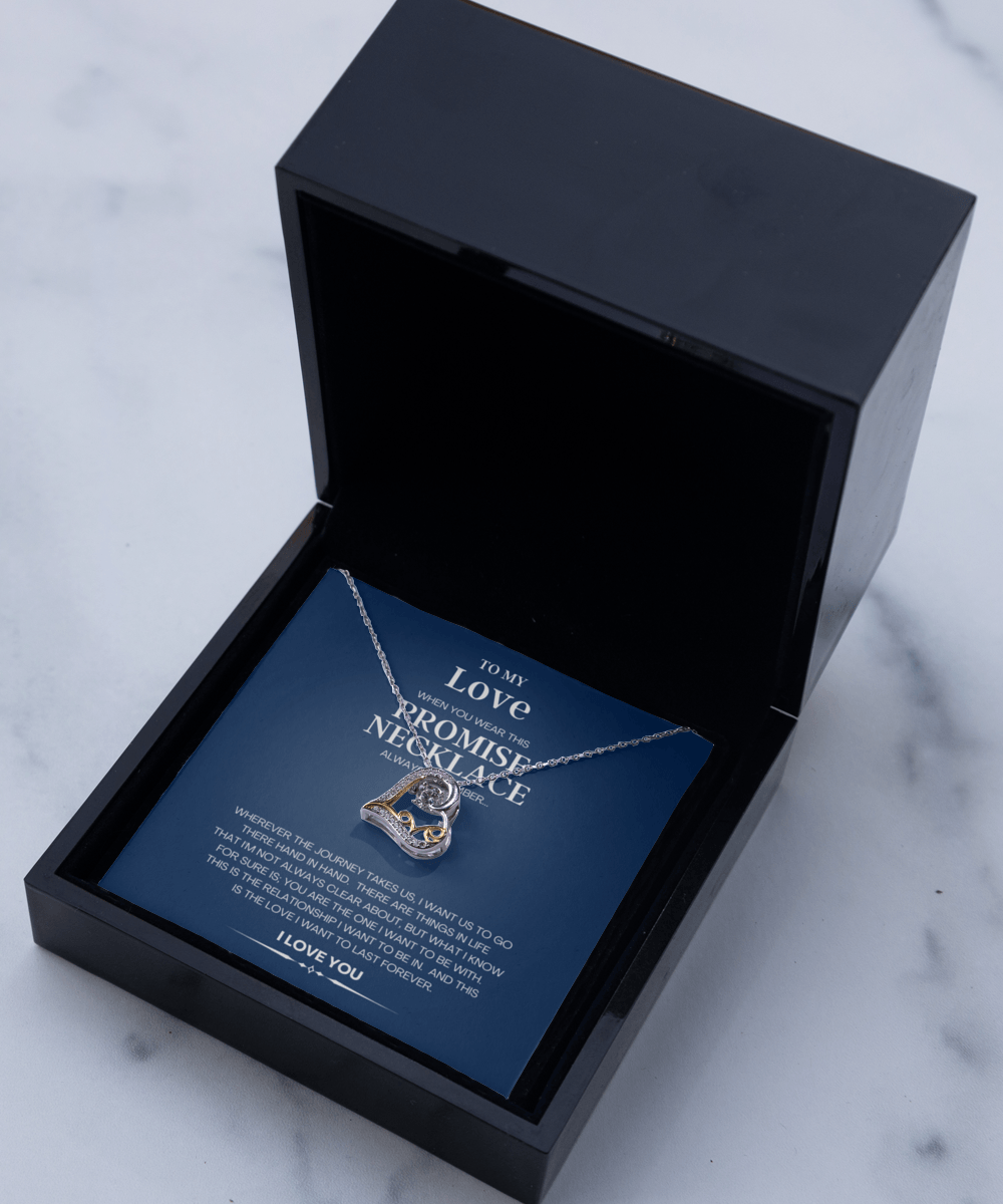 Love Necklace Jewelry Gift Idea with Message Card - We Love Your Gift