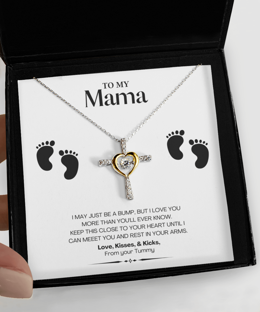 Mama Necklace Jewelry Gift Idea with Message Card - We Love Your Gift