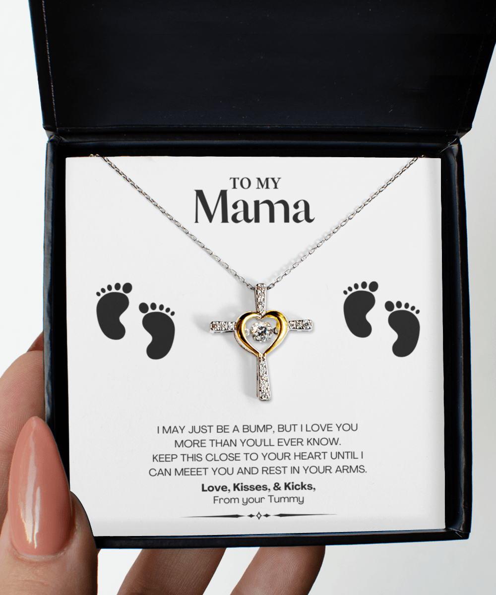 Mama Necklace Jewelry Gift Idea with Message Card - We Love Your Gift