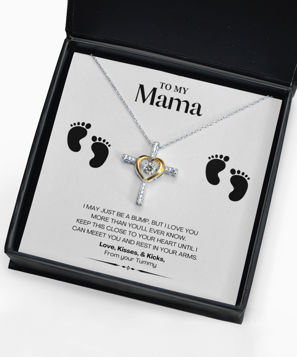 Mama Necklace Jewelry Gift Idea with Message Card - We Love Your Gift